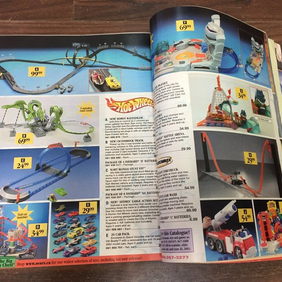 2002 Sears Christmas Wishbook Catalog Canada - Picture 7 of 12